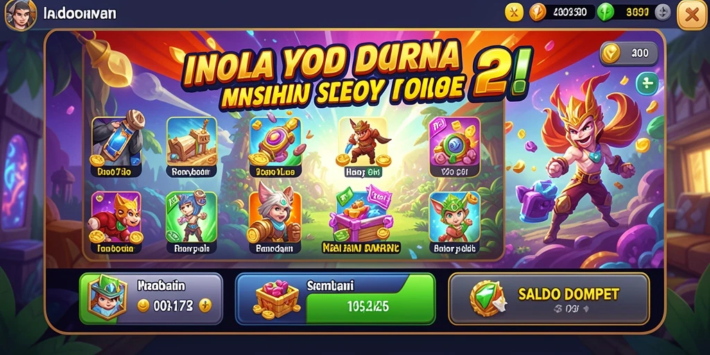 Screenshot menampilkan karakter utama dalam aksi petualangan.